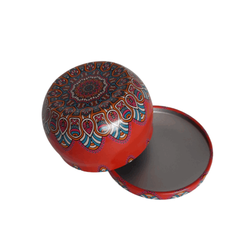 Retro Aluminium Tin - Red - 60g - Image 3