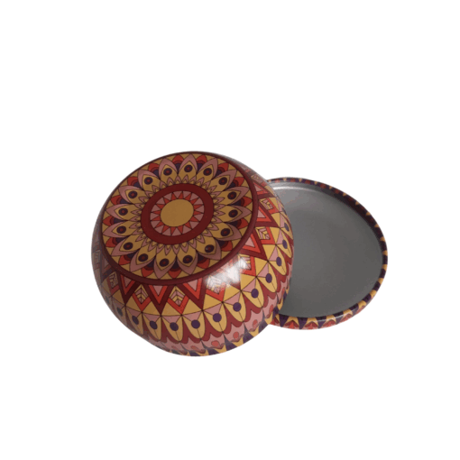 Retro Aluminium Tin - Orange - 60g - Image 3