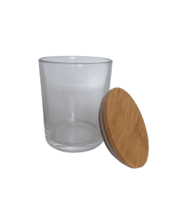 Glass Jar with Wooden Seal Lid - 150ml
