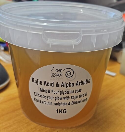 Kojic Acid & Alpha Arbutin Glycerine Soap - 1kg - Image 2